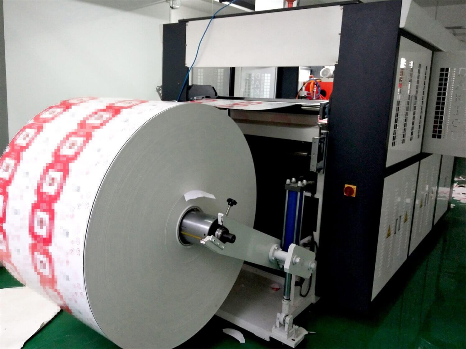 全自動(dòng)卷筒模切機